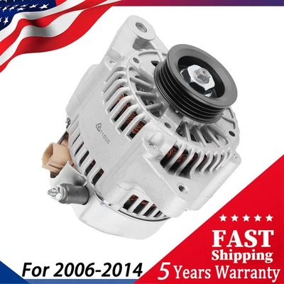 Alternador nuevo 11203 11505 para Toyota Yaris L4 2006-2014 1,5 L 80 amperios 27060-21150 Foto 1 de 4