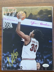 Collin Murray-Boyles Gold Ink Signed 8x10 Raptors/SC | JSA Authentic W/COA - Picture 1 of 2