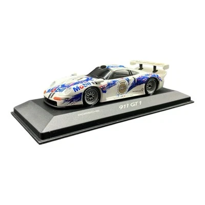 Minichamps 1/43 Porsche 911 GT1 Wenlinger Dalmas 24h Le Mans 1996 WAP020026 - Image 1 of 4