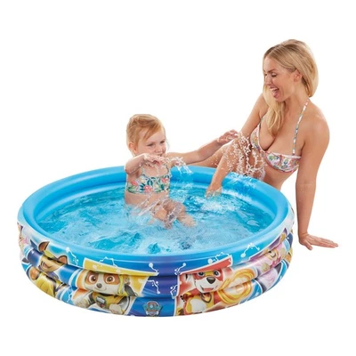 Paw Patrol Planschbecken Blau 100x23 cm Kinder-Pool Kinderplanschbecken Ringpool - Bild 1 von 2