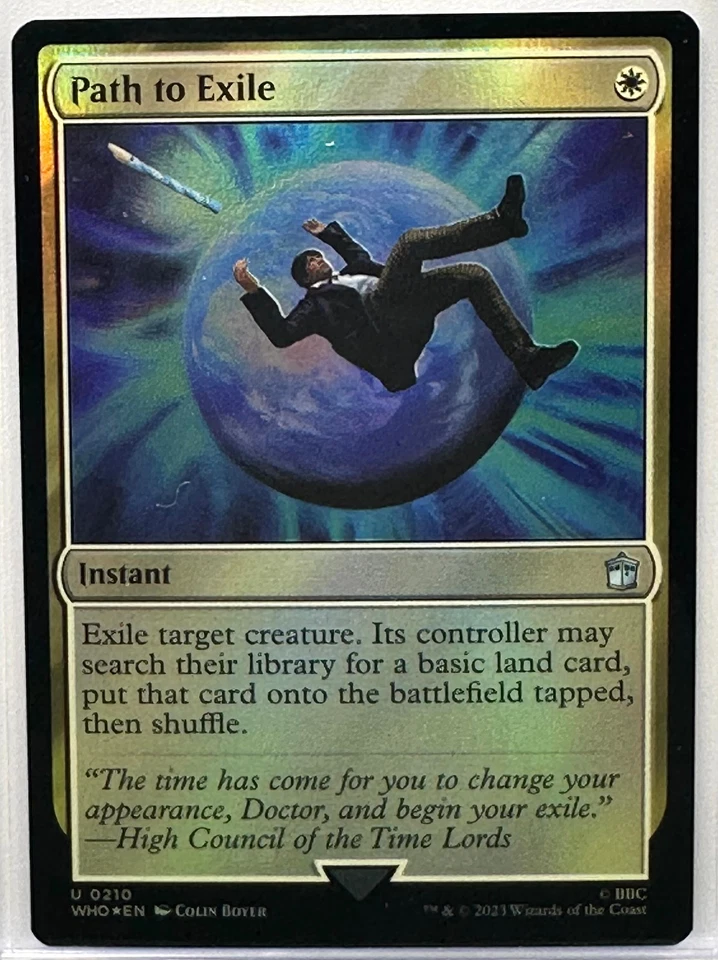 Path to Exile, Doctor Who, Magic the Gathering, MTG, FOIL (210) - Image 1 of 1
