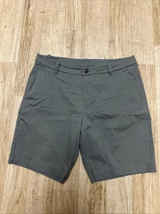 Lululemon Commission Herrenshorts Größe 33 olivgrün 9" ABC Stretch Chino - Bild 1 von 6