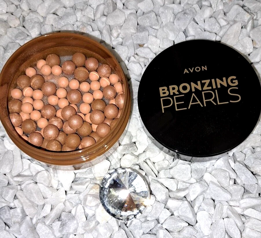 Avon Bronzer Perlen Bräunungspuder Medium 10348 Teint Make-up