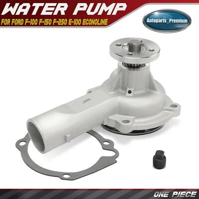 Bomba de agua del motor para Ford F-100 F-150 F-250 F-350 E-100 Econoline Custom 500 Foto 1 de 4