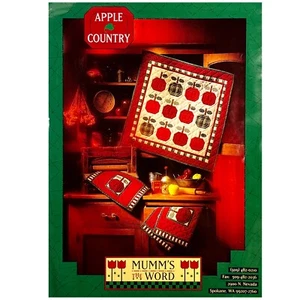 Apple Country Quilt and Placemats PATTERN by Debbie Mumm Mumm's the Word - Picture 1 of 7