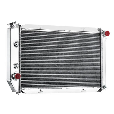 3 Row Aluminum Radiator for 1971-1973 Ford Mustang Fairlane Torino LTD Cougar V8 - Image 1 of 4