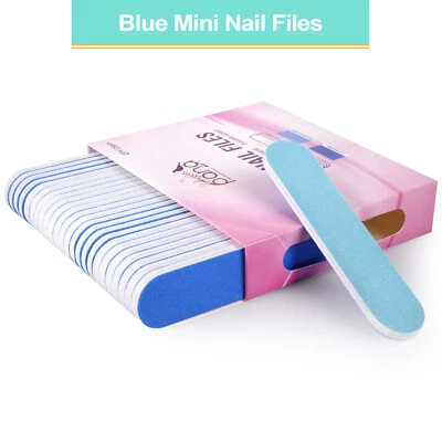 Mini arquivos de unhas PANA 25 peças placa esmeril dupla face para manicures e preparação de unhas - Imagem 1 de 4