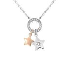 STROILI Womens Necklace 1680341 Stainless Steel Stars Gold Rose