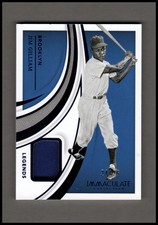 2021 Immaculate Collection Legends Materials Blue #15 Jim Gilliam Jersey 24/25