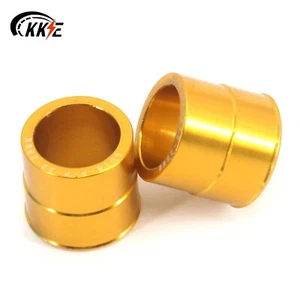KKE Ruedas Delanteras Espaciadores Bujes Cuello Ajuste Suzuki RMZ250 RMZ450 2005-2024 Dorado - Imagen 1 de 10