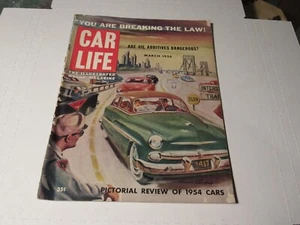 Car Life  March 1954   Pictorial Review Of 1954 Cars - Picture 1 of 2
