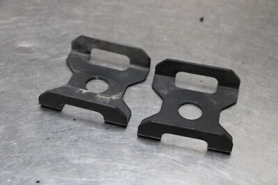 13-17 Kawasaki Ninja 300 Rear Axle Chain Adjusters Blocks Foto 1 de 4