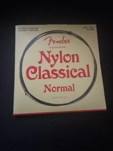 Fender USA Nylonsaiten Konzertgitarrensatz Saiten, Tie-End, Normal Tension - Bild 1 von 2