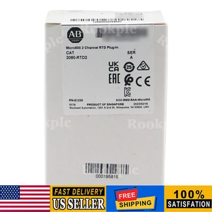 Allen Bradley 2080-RTD2 2-channel Resistance Thermometer Micro800 Plug-in Module - Picture 1 of 10