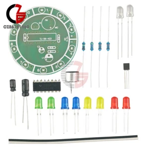 CD4017 Voice Controlled Rotary LED Light Electronic DIY Assembly DIY Training - Picture 1 of 8