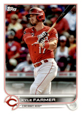 2022 Topps Team Sets Cincinnati Reds #CIN-8 Kyle Farmer NM-MT Reds ID:45198