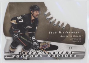2008 Upper Deck McDonald's Restaurant Speed Skaters Scott Niedermayer #SS10 HOF