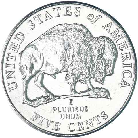 2005 D Jefferson Bison/Buffalo Nickel Brilliant Uncirculated Coin Cover