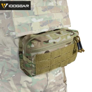 IDOGEAR taktische Tasche MOLLE EDC Tasche Zubehör Utility Etui Military Camo - Picture 1 of 17