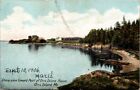 Vintage Postcard 1906 Shore View Towards Pearl Of Orrs Island House Maine