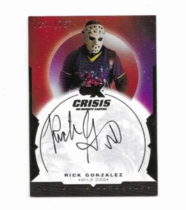 Cryptozoic Crisis CZX autograph card Rick Gonzalez 125/175 RG-WD - Picture 1 of 1