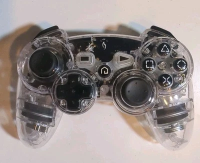 Afterglow Wireless Clear Controller For Playstation 3 PS3 (No USB Dongle) - Image 1 of 3