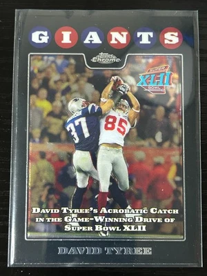 David Tyree 2008 Topps cromado #TC152 Foto 1 de 2
