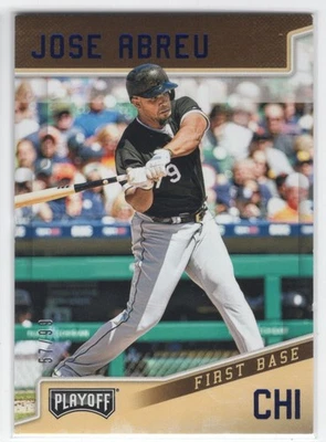 #18 2019 Playoff BLUE Jose Abreu 57/99 White Sox - Image 1 of 2