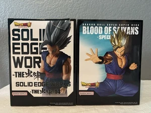 Banpresto Dragon Ball Gohan SS Blood of Saiyans + Gohan Beast Solid Edge Works - Bild 1 von 5