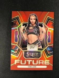 2024 Select WWE Cora Jade Future #4 Red Prizm Parallel 65/99 SP - Picture 1 of 2