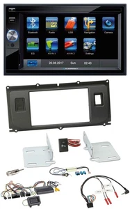 Blaupunkt 2DIN Bluetooth TMC USB Lenkrad SD Navigation für Land Rover Evoque ab - Bild 1 von 10