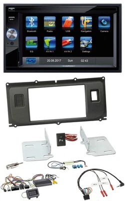 Blaupunkt 2DIN Bluetooth TMC USB Lenkrad SD Navigation für Land Rover Evoque ab - Bild 1 von 4