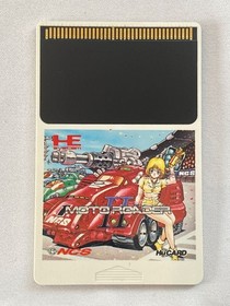 Moto Roader II 2 PC Engine Turbo Grafx Hu Card Retro Used Game Good NTSC-J Japan