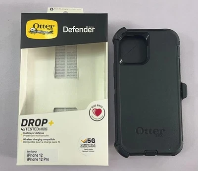 Coldre capa para iPhone 12 e iPhone 12 Pro 6.1"---preto - Imagem 1 de 2