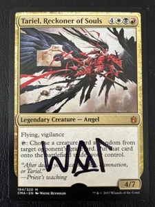 Tariel, Reckoner of Souls Artist Proof Signed Commander Anthology CMA MTG - Picture 1 of 2