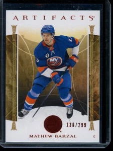 2022-23 Upper Deck Artifacts #119 Mathew Barzal Copper #/299 - Picture 1 of 2