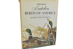Favorite Audubon Birds of America by Roger Tory Peterson Hardback Book - Picture 1 of 3