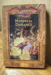 TSR Dragon Lance - Heroes of Defiance - Fifth Age Dramatic Supplement #9517 - Picture 1 of 2