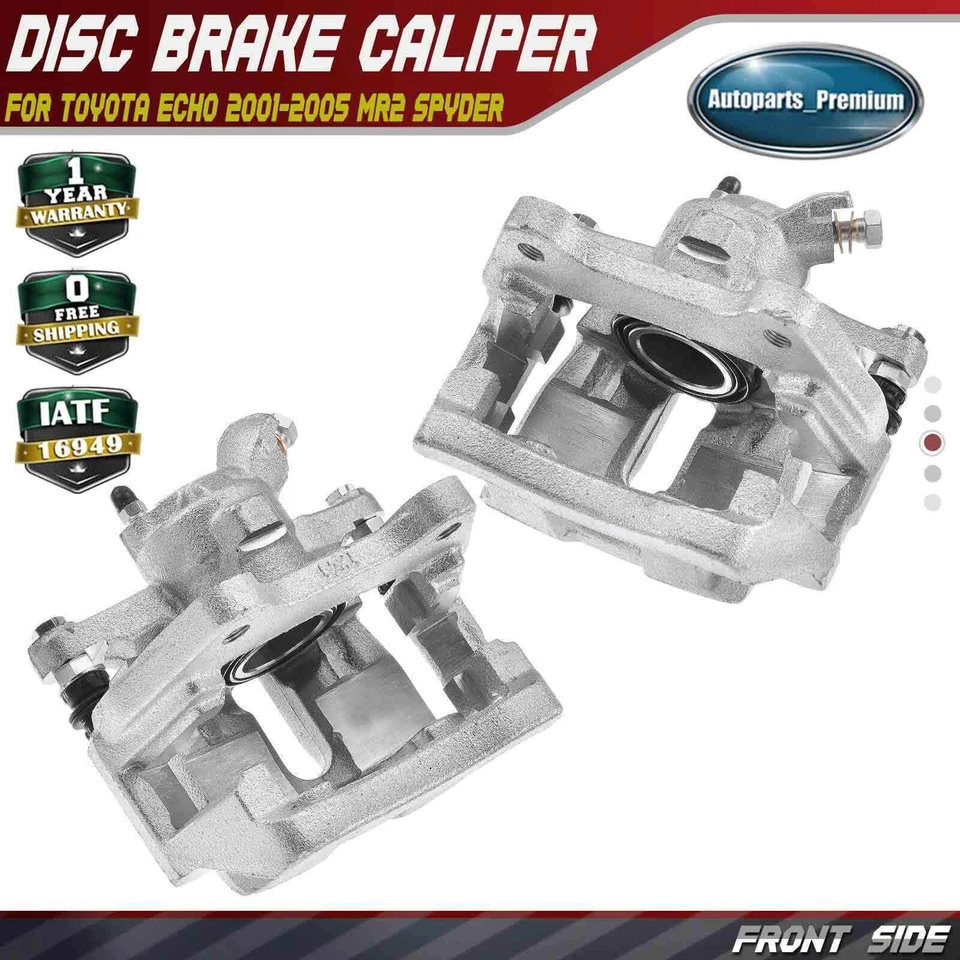 2x Pinza de freno con soporte para Toyota Echo 2001-2005 MR2 Spyder 2000-2005 Foto 1 de 4