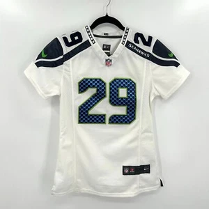 NIKE NFL Women's On Field Seahawks Earl Thomas 29 White Football Jersey Small - Picture 1 of 8