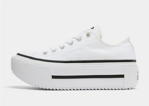 Converse Lift Ox Double Stack Donna Scarpe Bianche