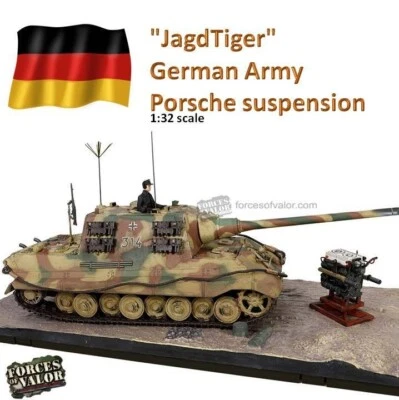 ForcesOfValor 1:32 801065A Sd.Kfz.186 Jagdtiger German Army, Porsche suspension - Image 1 of 4