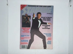Starlog Magazine Issue 49 Bond 007 Raiders Star Wars Star Trek Escape NY - Foto 1 di 12