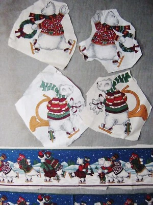 POLAR BEAR  APPLIQUES & BORDER STRIPS - Image 1 of 4