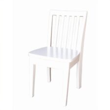 International Concepts Mission Juvenile Chair - Set of 2 Linen White