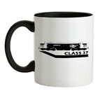 Class 37 11Oz Ceramic Two Tone Mug Train Rail