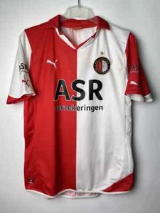 FC FEYENOORD ROTTERDAM 2010 2011 HOME SHIRT SOCCER JERSEY BOYS SIZE XL - Picture 1 of 2