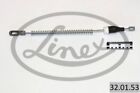 CABLE, PARKING BRAKE LINEX 32.01.53 LEFT,RIGHT FOR OPEL