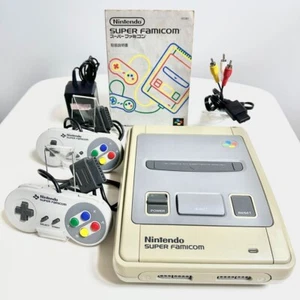 TOP Nintendo SFC Super Famicom Konsole Boxed System - Bild 1 von 7