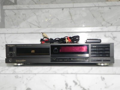Technics SL-P 212 A  CD-Player , Fernbedienung ,Cinch Kabel - Bild 1 von 4